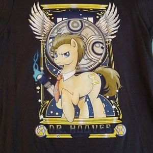 My little pony doctor hooves  shirt allons-y rare